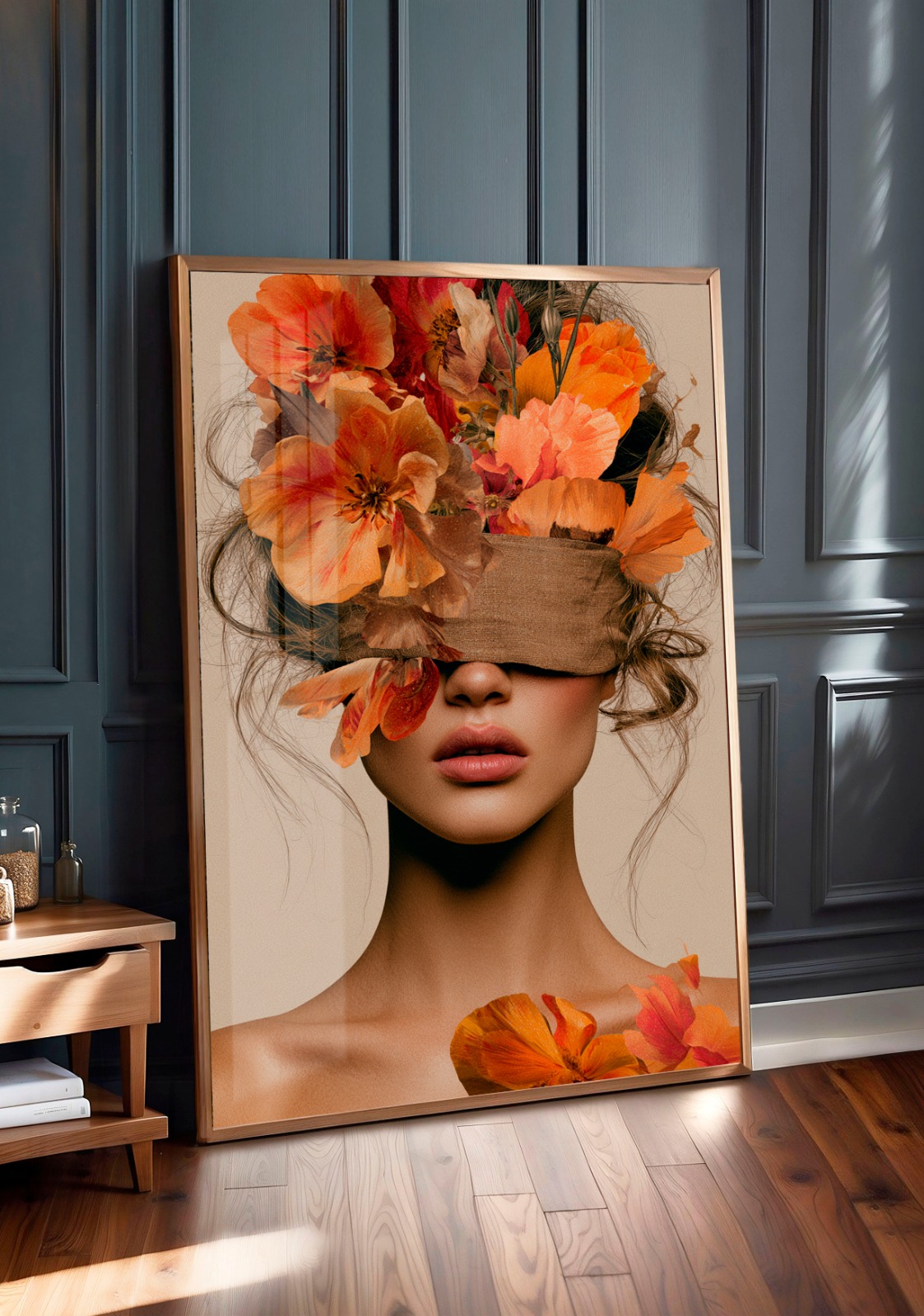 Quadros decorativos em canvas e vidro